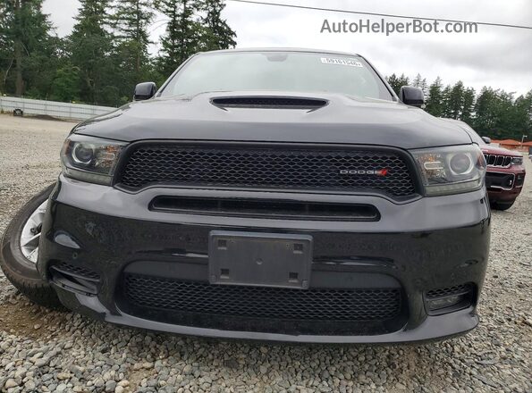1C4SDJCT6KC722907 2019 DODGE DURANGO Black Դիմացի տեսք