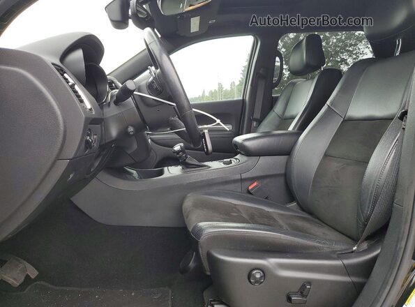 1C4SDJCT6KC722907 2019 DODGE DURANGO Black Սալոնի դիմացի տեսք