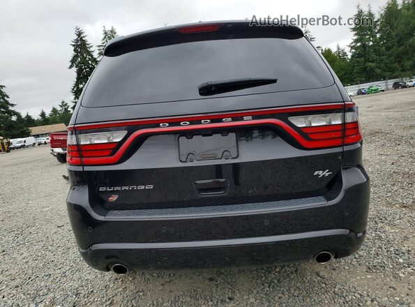 1C4SDJCT6KC722907 2019 DODGE DURANGO Black Հետևի տեսք