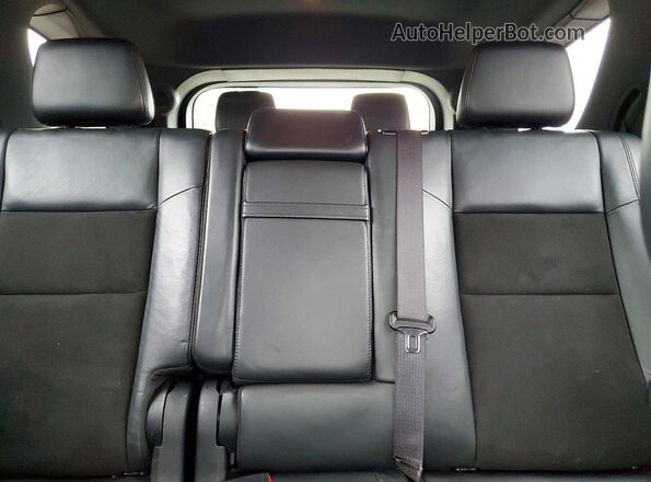 1C4SDJCT6KC722907 2019 DODGE DURANGO Black Հետևի նստատեղերի տեսք