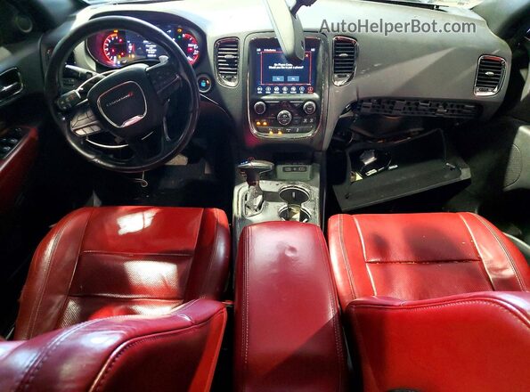 1C4SDJCT6KC777471 2019 DODGE DURANGO Blue წინა პანელის ხედი