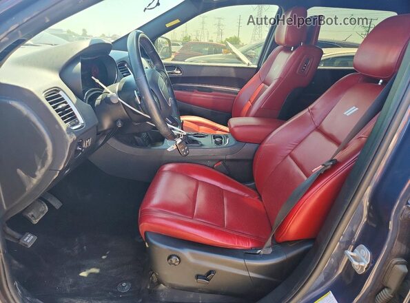 1C4SDJCT6LC248247 2020 DODGE DURANGO Blue Widok wnętrza z przodu