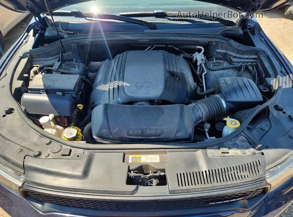 1C4SDJCT6LC248247 2020 DODGE DURANGO Blue Widok wnętrza z tyłu
