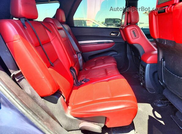 1C4SDJCT6LC248247 2020 DODGE DURANGO Blue Widok tylnych siedzeń