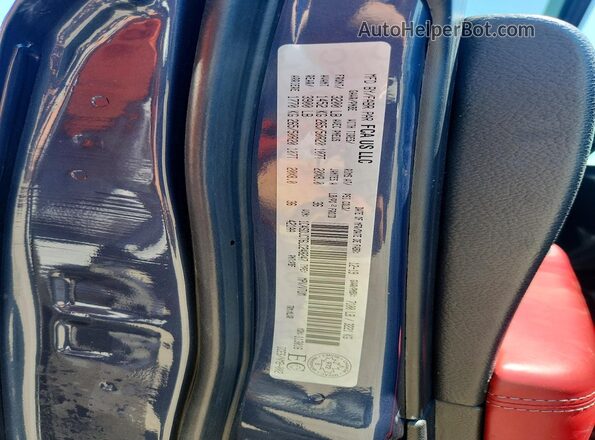 1C4SDJCT6LC248247 2020 DODGE DURANGO Blue Widok komory silnika