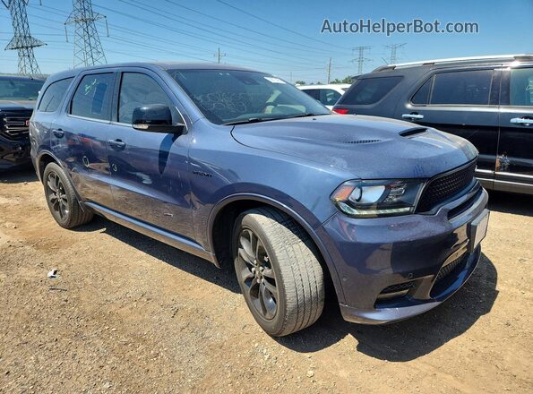 1C4SDJCT6LC248247 2020 DODGE DURANGO Blue Przód prawy
