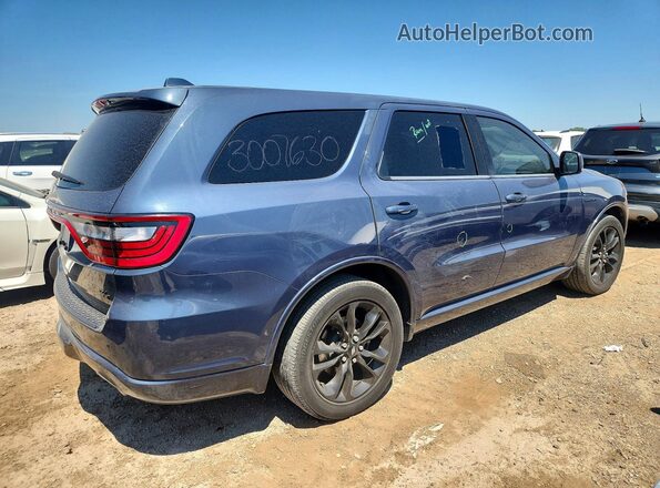 1C4SDJCT6LC248247 2020 DODGE DURANGO Blue Tył prawy