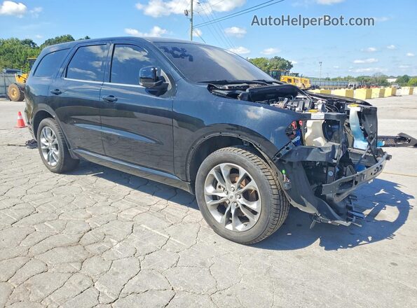 1C4SDJCT6LC261788 2020 DODGE DURANGO Black Front right