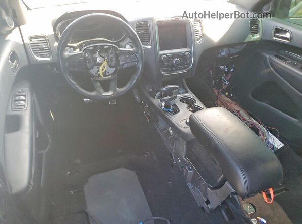 1C4SDJCT6LC261788 2020 DODGE DURANGO Black Dashboard view