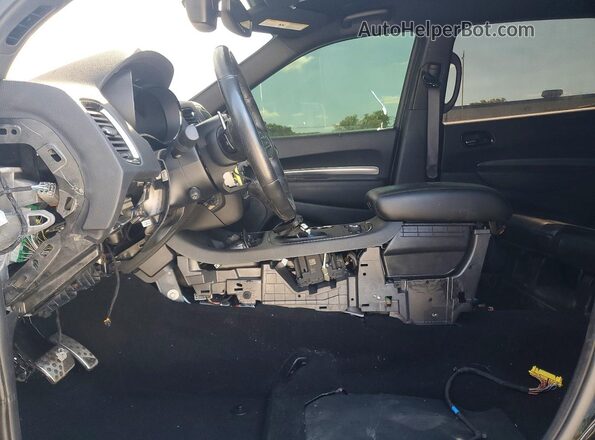 1C4SDJCT6LC261788 2020 DODGE DURANGO Black Front interior view