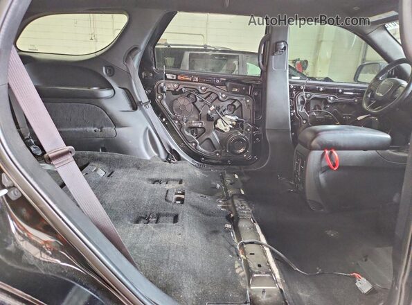1C4SDJCT6MC724062 2021 DODGE DURANGO Black Widok wnętrza z tyłu