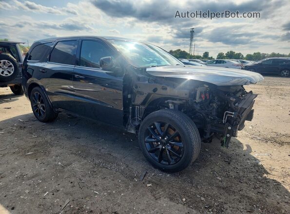 1C4SDJCT7HC893240 2017 DODGE DURANGO Black Przód prawy