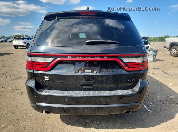 1C4SDJCT7HC893240 2017 DODGE DURANGO Black Widok z tyłu