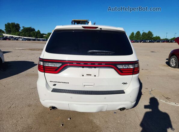 1C4SDJCT7JC101027 2018 DODGE DURANGO White უკანა ხედი