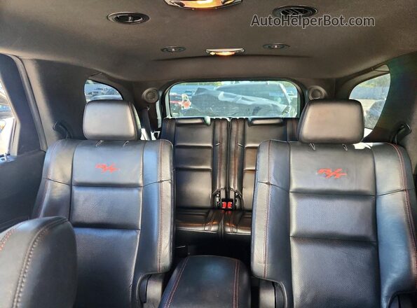 1C4SDJCT7JC101027 2018 DODGE DURANGO White უკანა სავარძლების ხედი