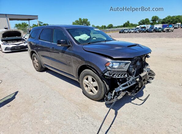 1C4SDJCT7JC498030 2018 DODGE DURANGO Черный Передняя правая четверть