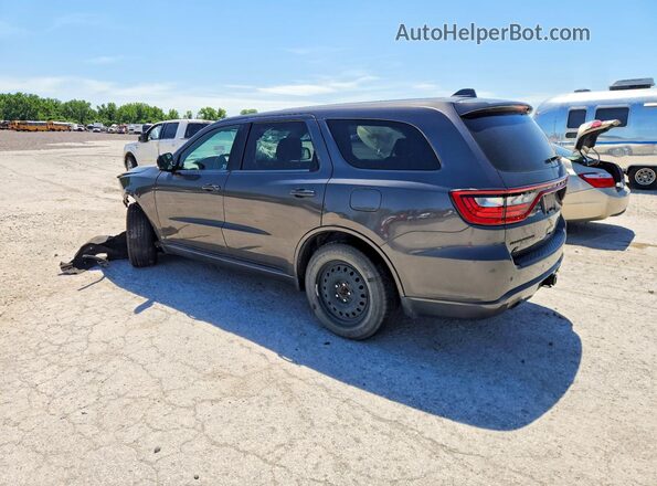 1C4SDJCT7JC498030 2018 DODGE DURANGO Черный Задняя левая четверть
