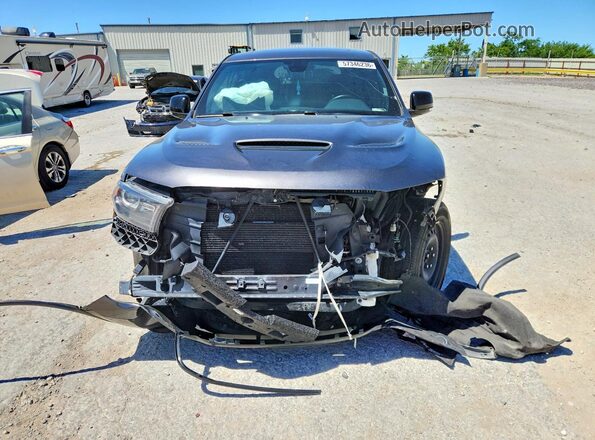 1C4SDJCT7JC498030 2018 DODGE DURANGO Черный Вид спереди