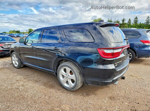 1C4SDJCT7KC722804 2019 DODGE DURANGO Black Rear left