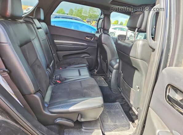 1C4SDJCT7KC722804 2019 DODGE DURANGO Black Rear interior view
