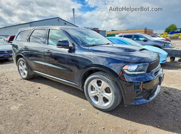 1C4SDJCT7KC722804 2019 DODGE DURANGO Black Front right