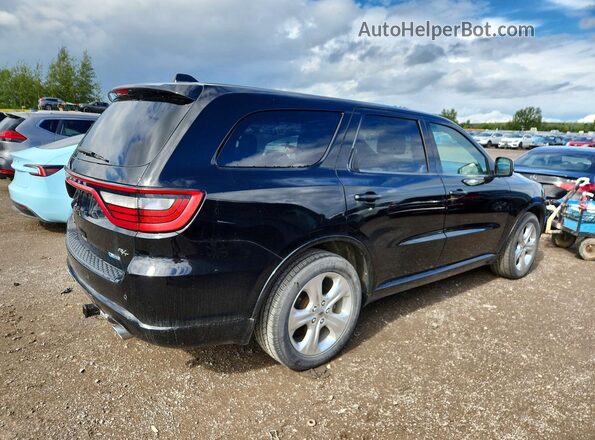 1C4SDJCT7KC722804 2019 DODGE DURANGO Black Rear right