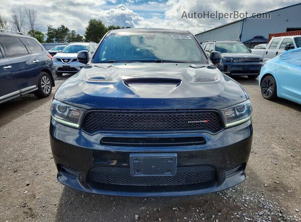 1C4SDJCT7KC722804 2019 DODGE DURANGO Black Front view