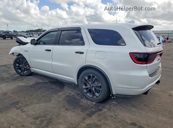 1C4SDJCT7NC222436 2022 DODGE DURANGO White Rear left