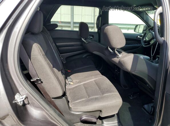 1C4SDJCT7SC523705 2025 DODGE DURANGO Gray Rear interior view
