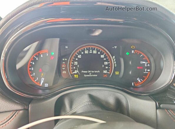 1C4SDJCT7TC160940 2026 DODGE DURANGO Gray Instrument cluster view