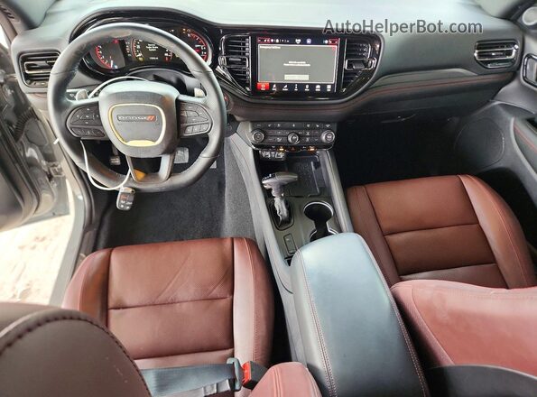 1C4SDJCT7TC160940 2026 DODGE DURANGO Gray Dashboard view