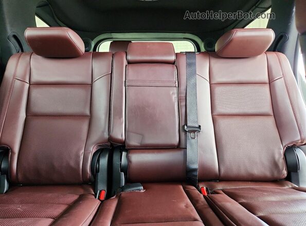 1C4SDJCT7TC160940 2026 DODGE DURANGO Gray Rear seats view