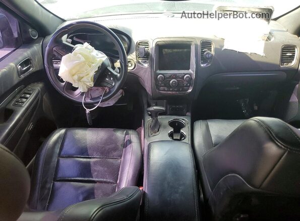1C4SDJCT8KC651872 2019 DODGE DURANGO Black Widok deski rozdzielczej