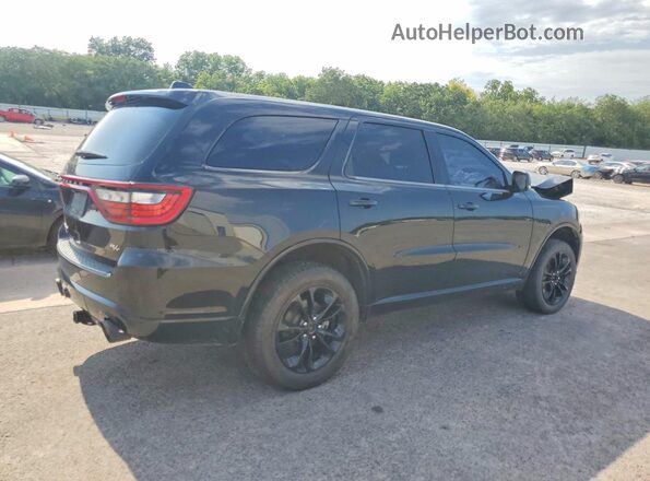 1C4SDJCT8KC651872 2019 DODGE DURANGO Black Tył prawy