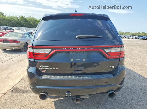 1C4SDJCT8KC651872 2019 DODGE DURANGO Black Widok z tyłu