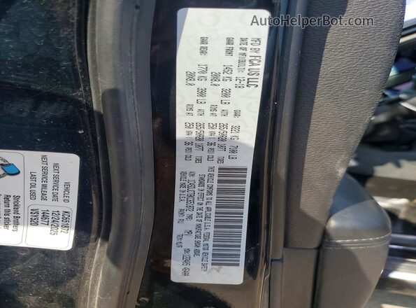 1C4SDJCT8KC651872 2019 DODGE DURANGO Black Widok naklejki z numerem VIN