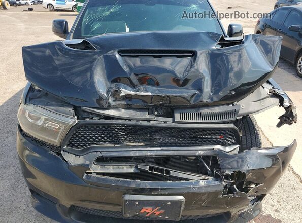 1C4SDJCT8KC651872 2019 DODGE DURANGO Black Widok komory silnika