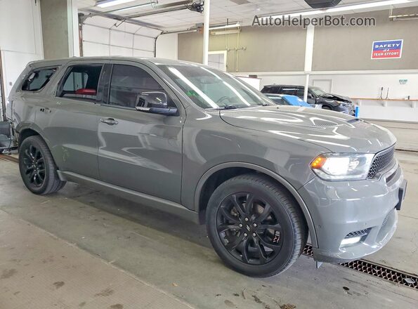1C4SDJCT8KC769775 2019 DODGE DURANGO Gray Przód prawy