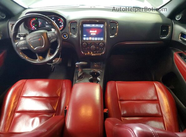 1C4SDJCT8KC769775 2019 DODGE DURANGO Gray Widok deski rozdzielczej