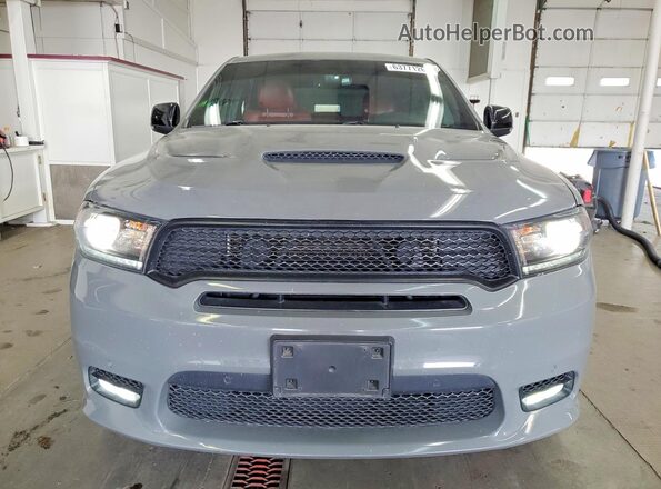 1C4SDJCT8KC769775 2019 DODGE DURANGO Gray Widok z przodu