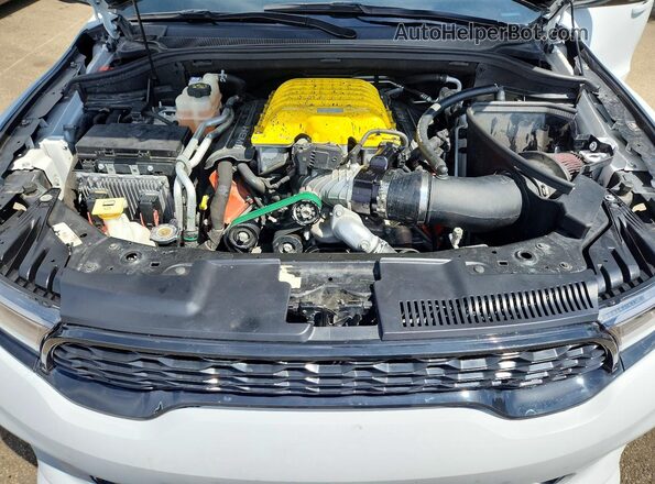 1C4SDJCT8LC120270 2020 DODGE DURANGO White Widok naklejki z numerem VIN