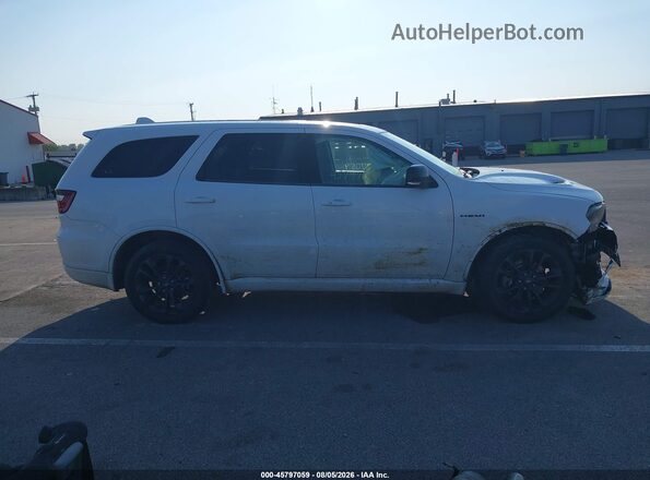 1C4SDJCT8NC221473 2022 DODGE DURANGO White Սալոնի 360 աստիճան տեսք