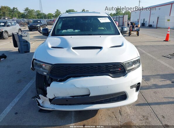 1C4SDJCT8NC221473 2022 DODGE DURANGO White Սալոնի հետևի տեսք