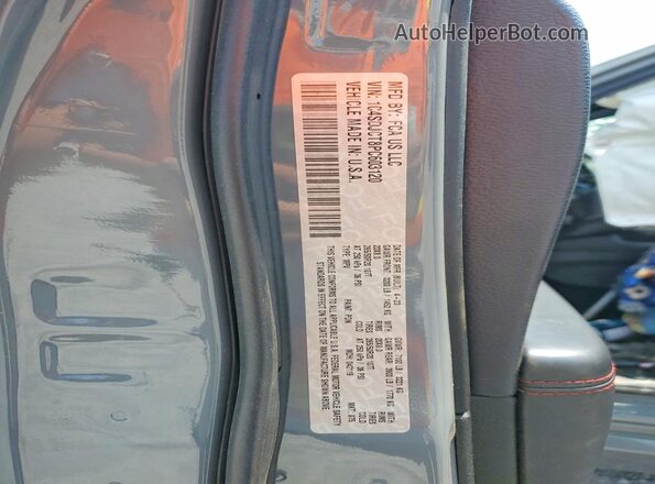 1C4SDJCT8PC603120 2023 DODGE DURANGO Gray VIN կոդի պիտակի տեսք