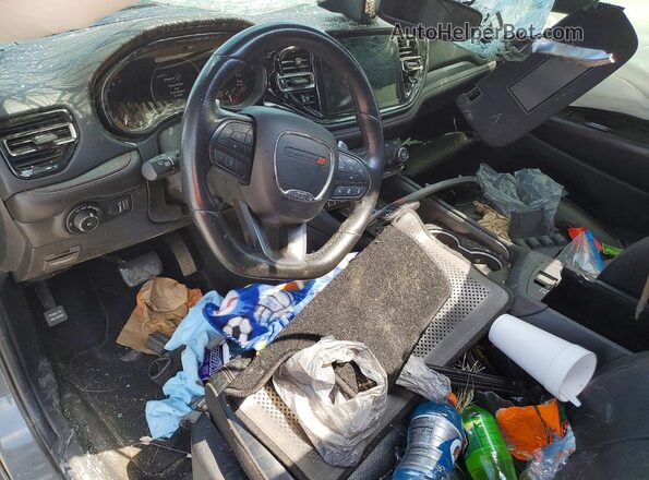 1C4SDJCT8PC603120 2023 DODGE DURANGO Gray Առջևի վահանակի տեսք