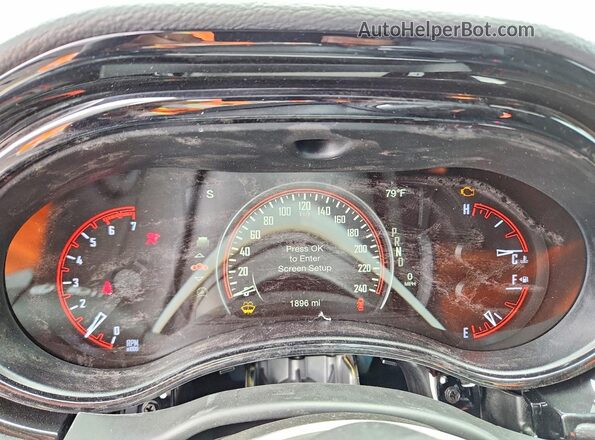 1C4SDJCT8TC235564 2026 DODGE DURANGO Black Սարքավորումների վահանակի տեսք