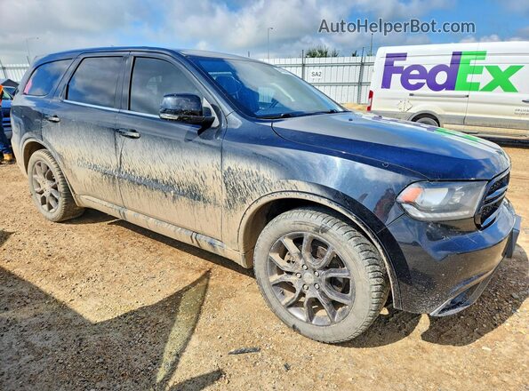 1C4SDJCT9GC385561 2016 DODGE DURANGO Black Przód prawy