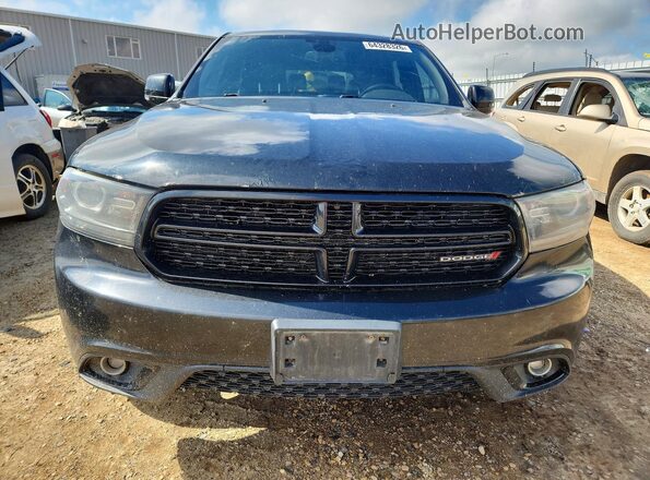 1C4SDJCT9GC385561 2016 DODGE DURANGO Black Widok z przodu