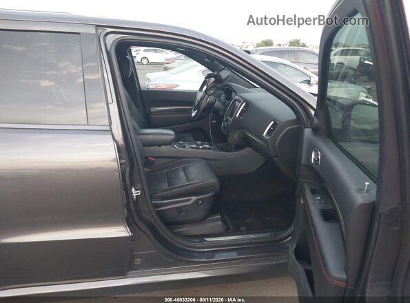 1C4SDJCT9HC881199 2017 DODGE DURANGO Серый Вид салона спереди