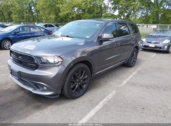 1C4SDJCT9HC883762 2017 DODGE DURANGO Gray წინა მარცხენა ხედი სამი მეოთხედიდან